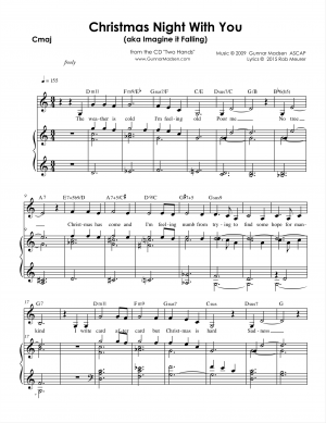 Christmas Night With You - C (Imagine it Falling)